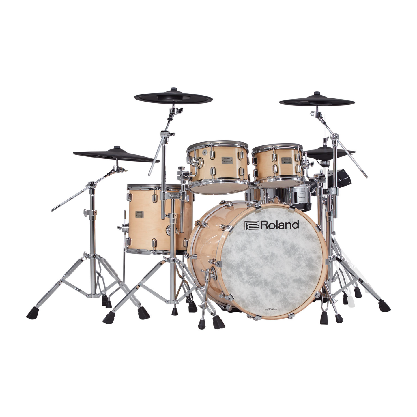 Roland VAD706 Drum Set 亮面原木色