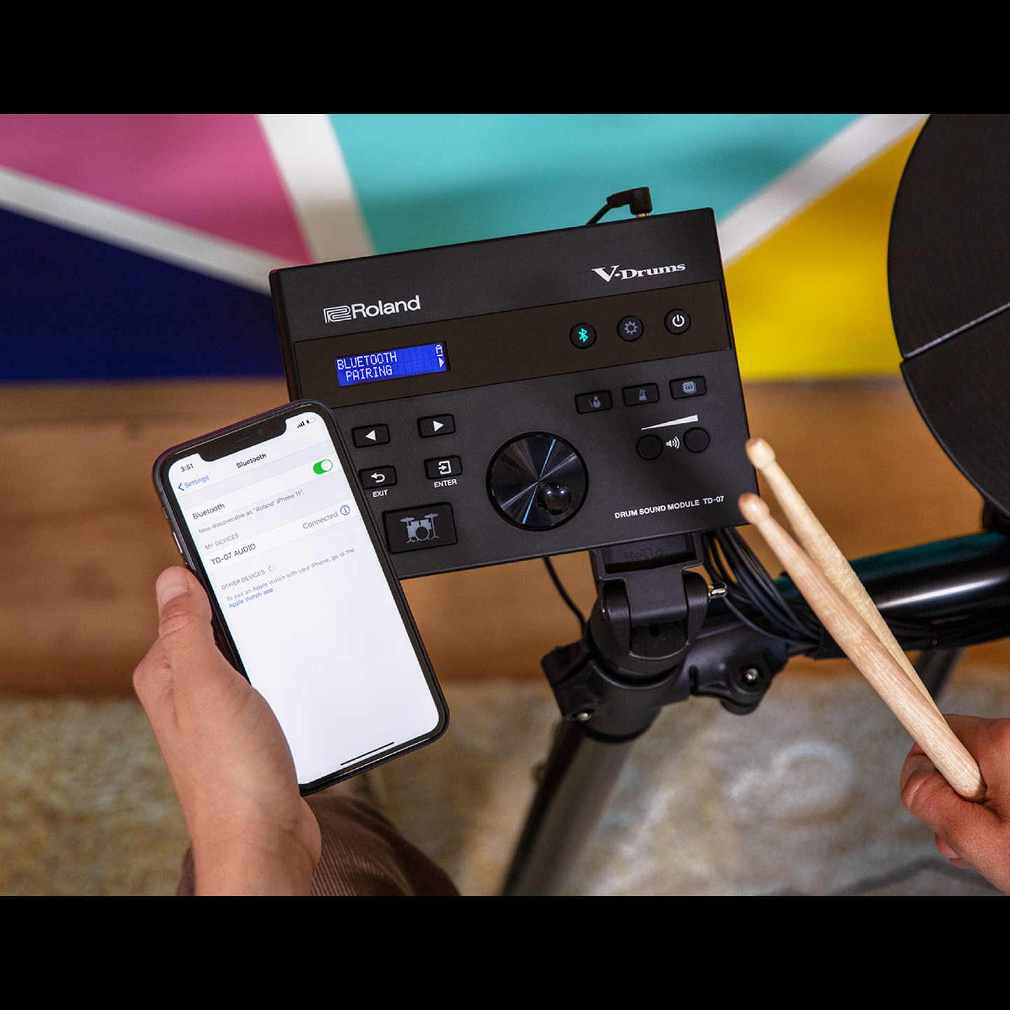 Roland TD-07 Sound Module 電子鼓音源主機