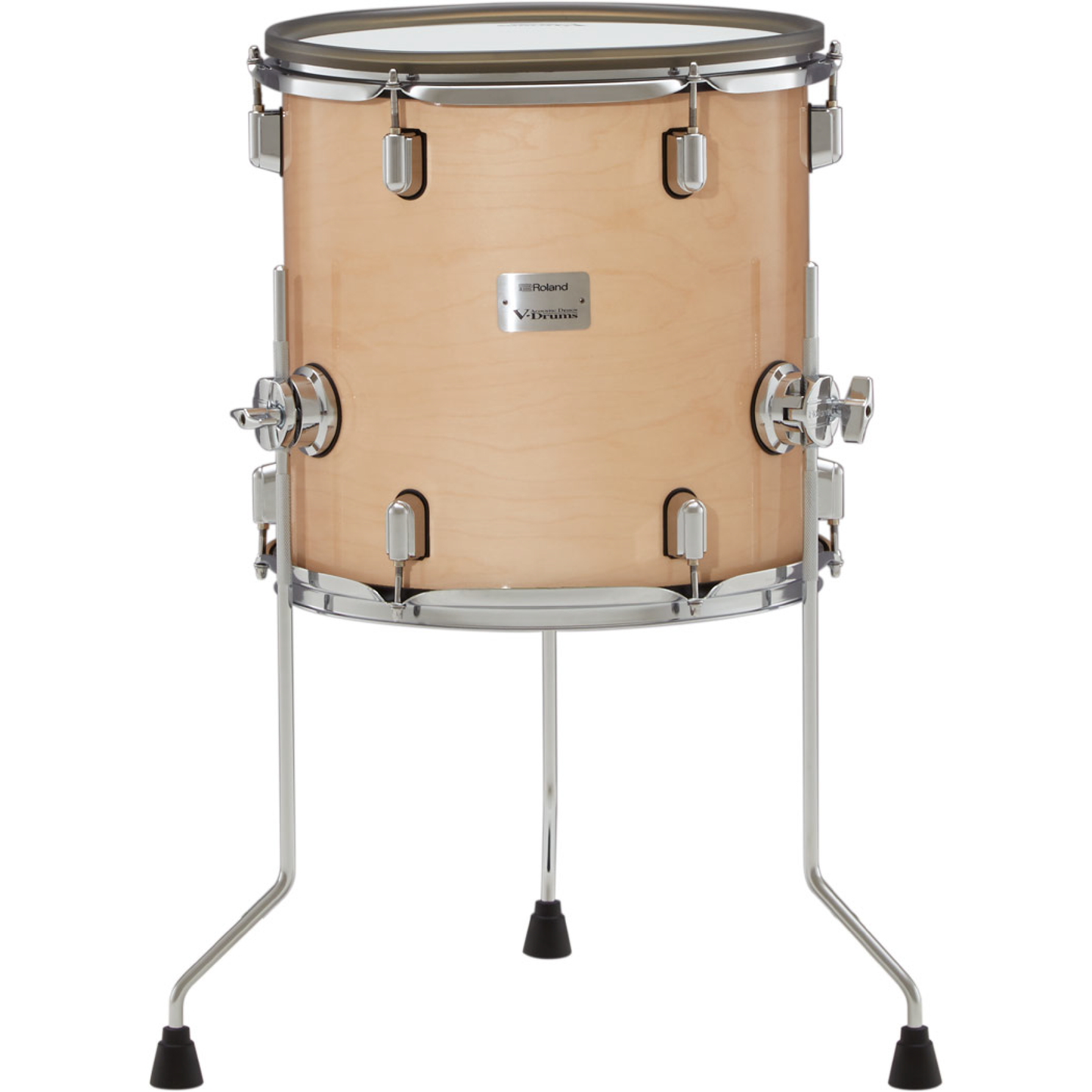 Roland PDA140F Floor Tom Pad 落地中鼓 亮面原木色